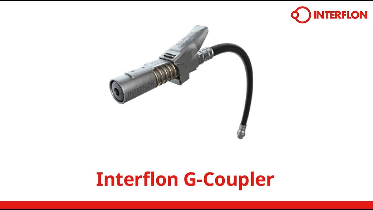 Interflon G-Coupler for Easy and Clean Greasing