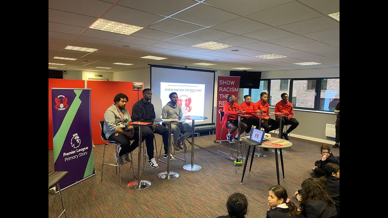 Leyton Orient host Show Racism the Red Card event at the Gaughan Group Stadium