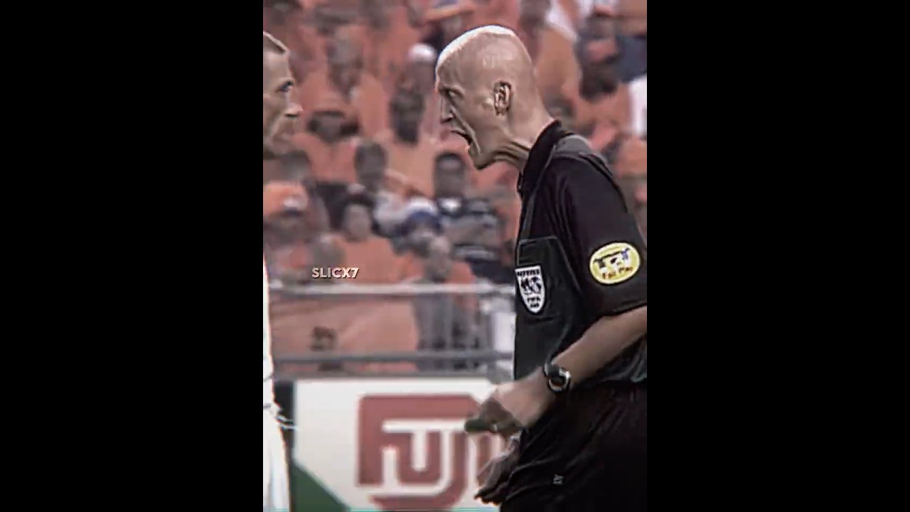 Most Iconic Referee in Football 🥶