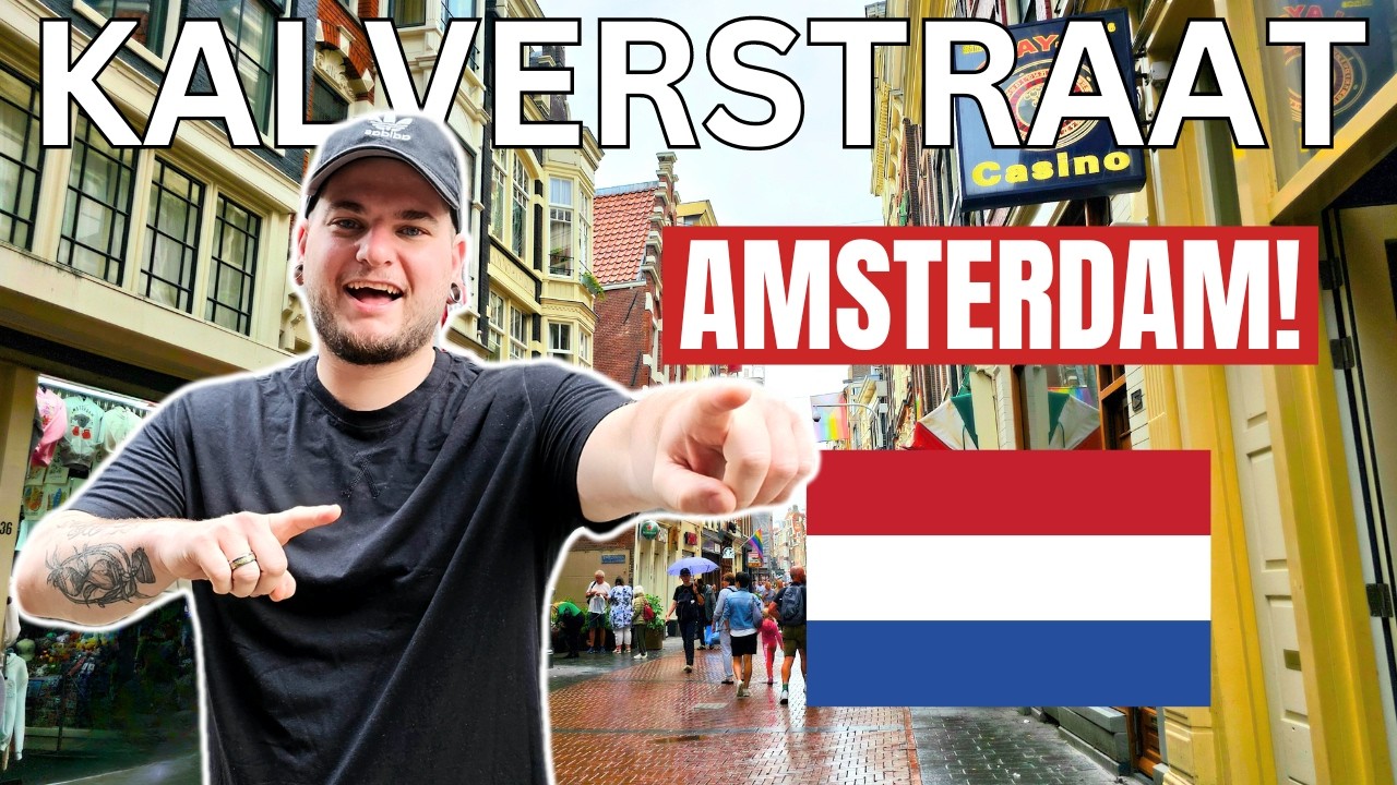 Exploring Amsterdam's Busiest Shopping Street 🇳🇱 (Kalverstraat is amazing)