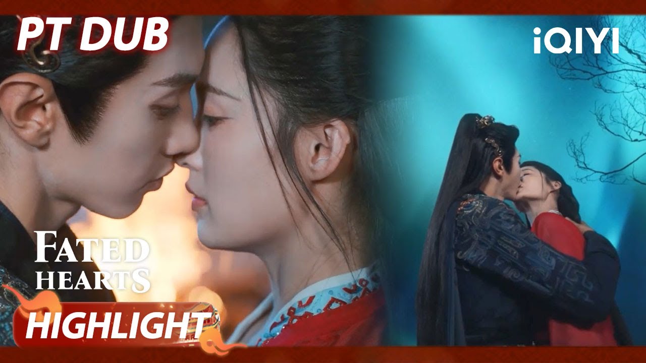 【PT DUB】💞Beijar apaixonadamente sob a Aurora Boreal | Uma Risada entre as Músicas | iQIYI Portuguese