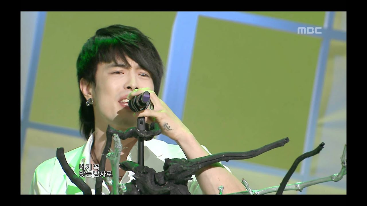 Lee-hyuk - Man, 이혁 - 남자, Music Core 20090418