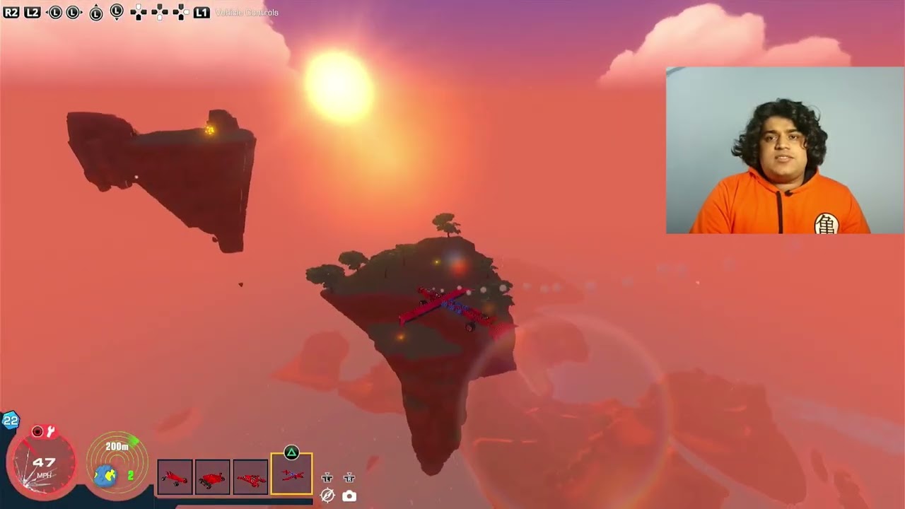 I Explored the FLOATING ISLANDS & got ALL the Red Salvages!! | Trailmakers Stranded in Space Part 17