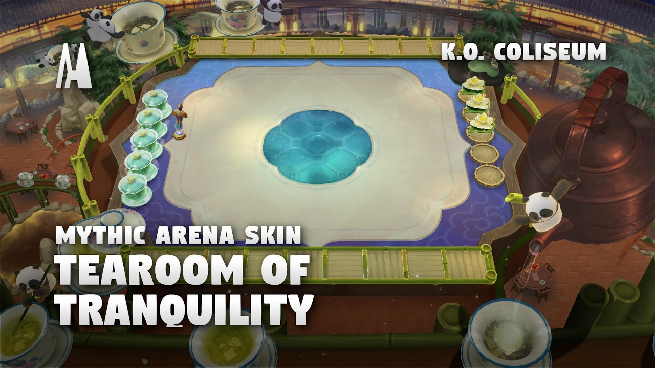 TEAROOM OF TRANQUILITY - MYTHIC ARENA SKIN | TFT 15.7