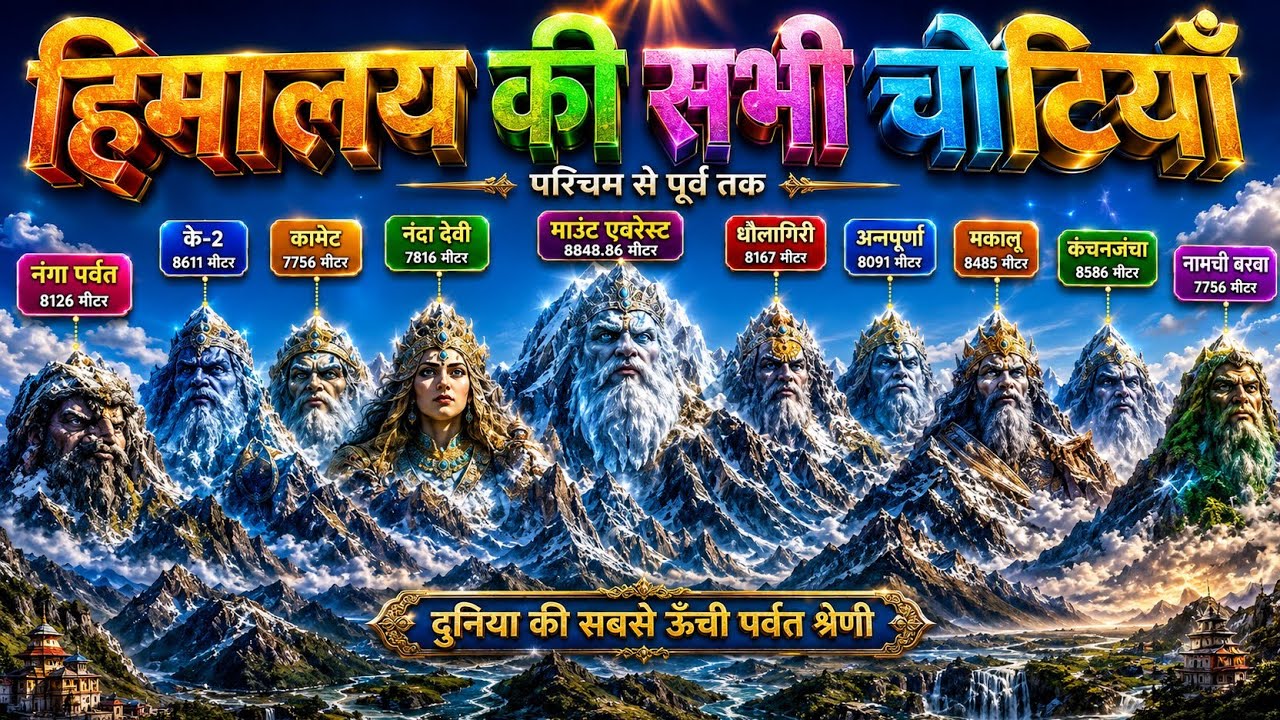 |भारत की भौतिक स्वरूप| Division of Himalayas|Indian Geography |@LGLResearchAcademy #himalayas 