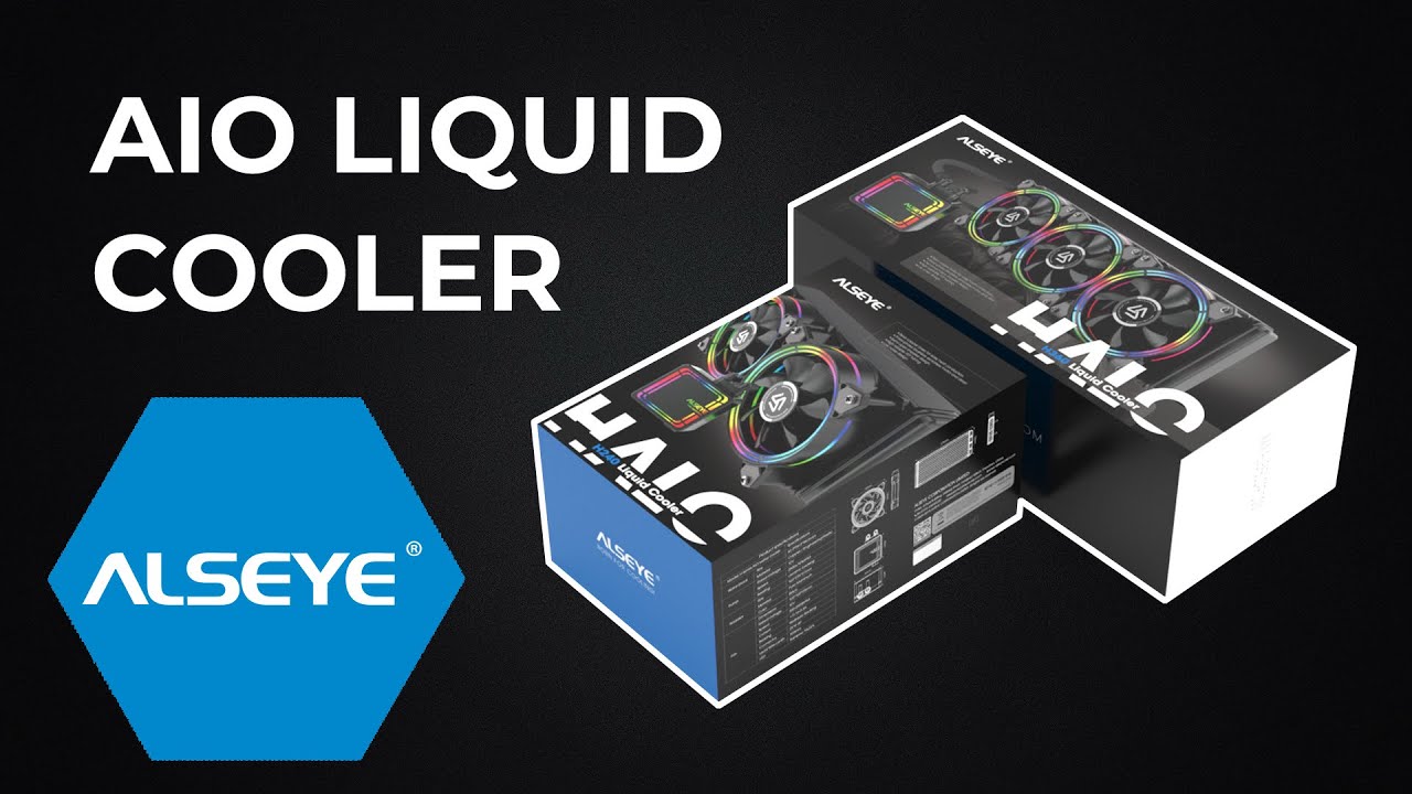 【ALSEYE】cooling solution WOW~~~ UNBOXING HALO series AIO 360 very well！