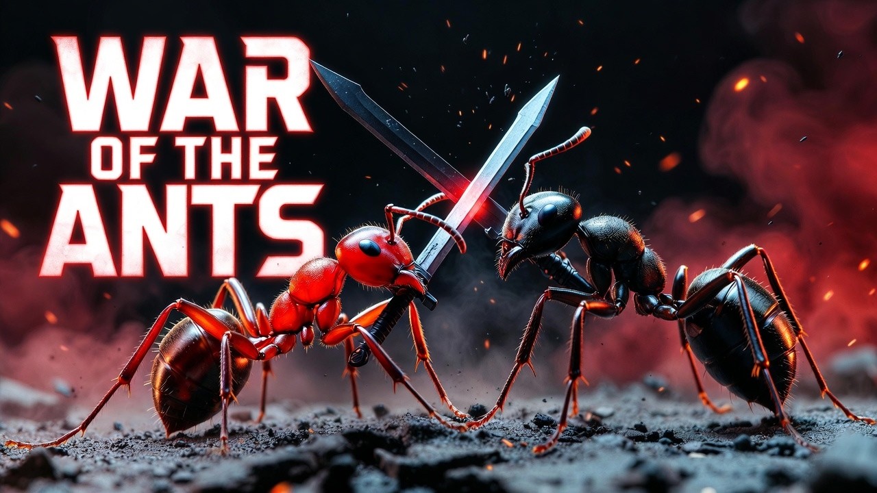 Extreme Macro War of the Ants  Ant Kingdom Battle in 4K