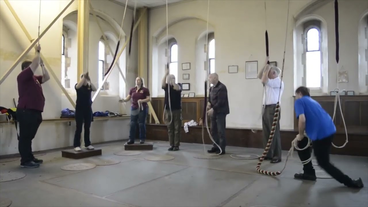 Ringing Hosanna and the Middle 6 Bells of Buckfast Abbey Devon