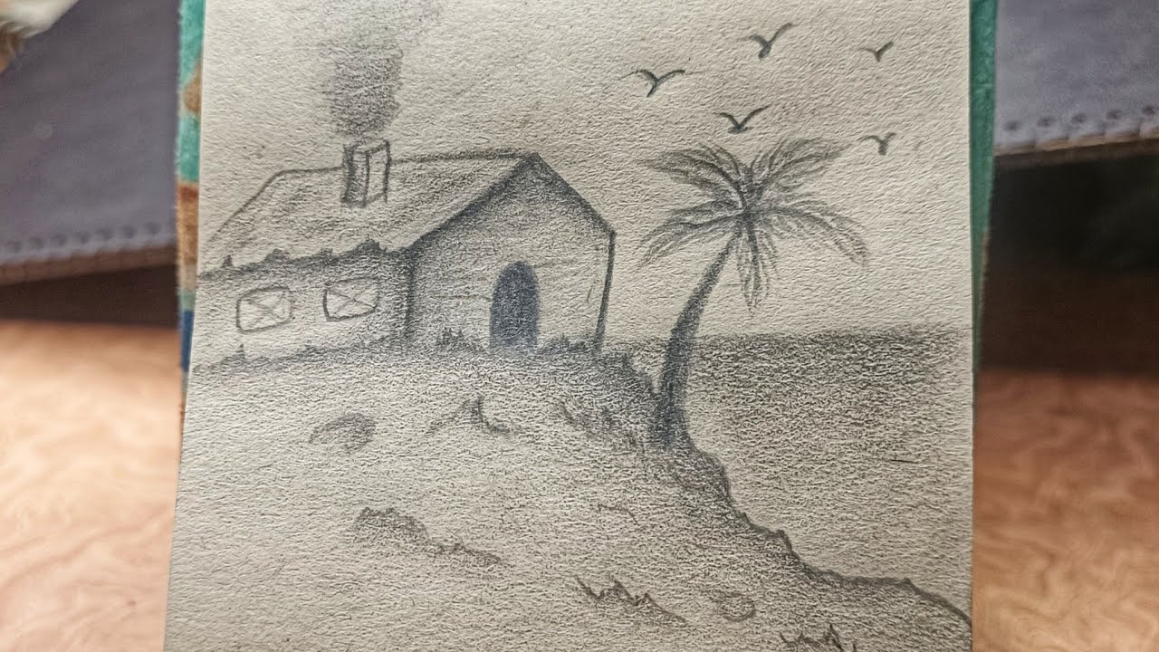how to draw a landscape 