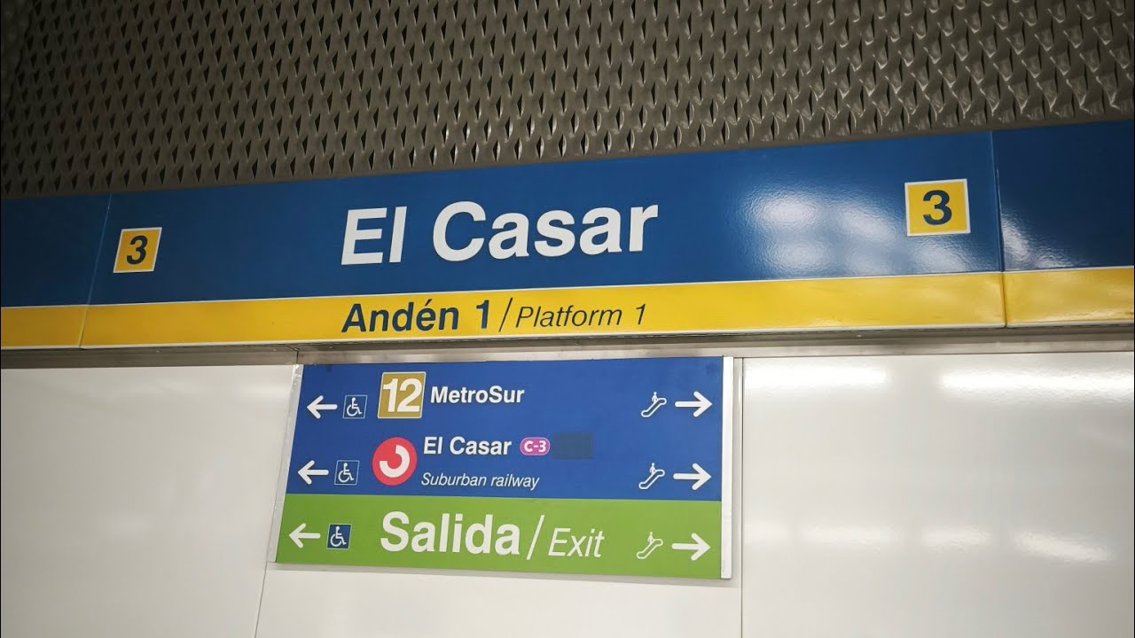 Metro de Madrid L3 | Estación de El Casar