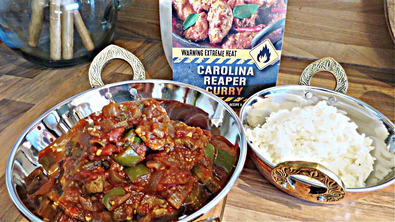 Hot & Spicy | SPICEnTICE Carolina Reaper Curry (Lamb)