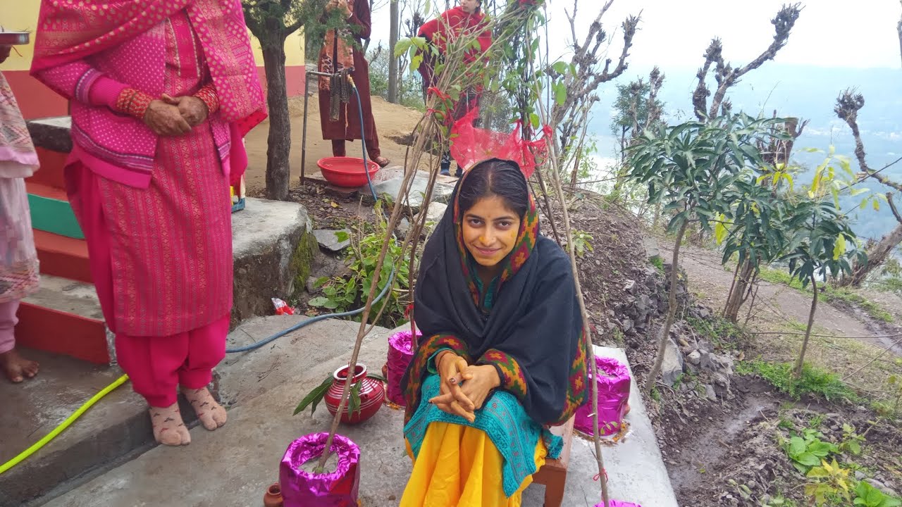 Bilaspur ki shadi #tel shanti #btna #mama swagt #Bilaspuri gidha ||@sharda shyam vlogs 😍 