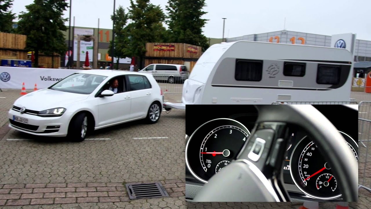 Caravan Düsseldorf Volkswagen Trailer Assist 2014