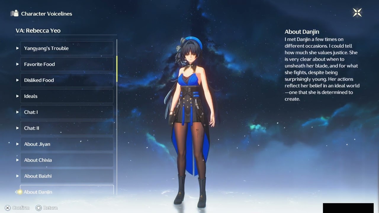 Wuthering Waves Yangyang voice lines