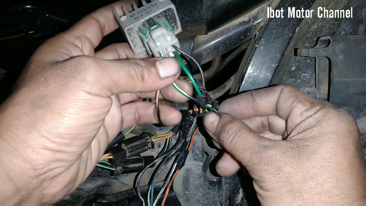 ARTI ATAU FUNGSI JALUR WARNA KABEL KIPROK SUZUKI SMASH,SHOGUN,SATRIA FU.
