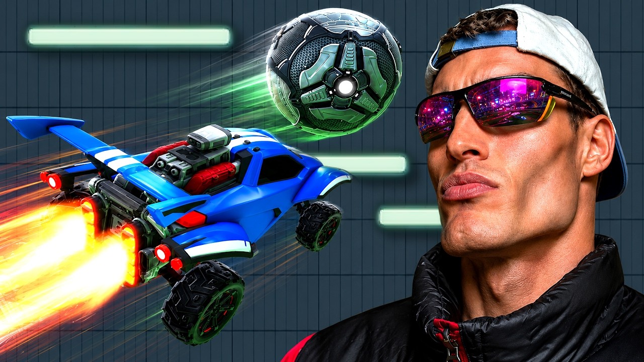 making DRUM & BASS but it's ROCKET LEAGUE
