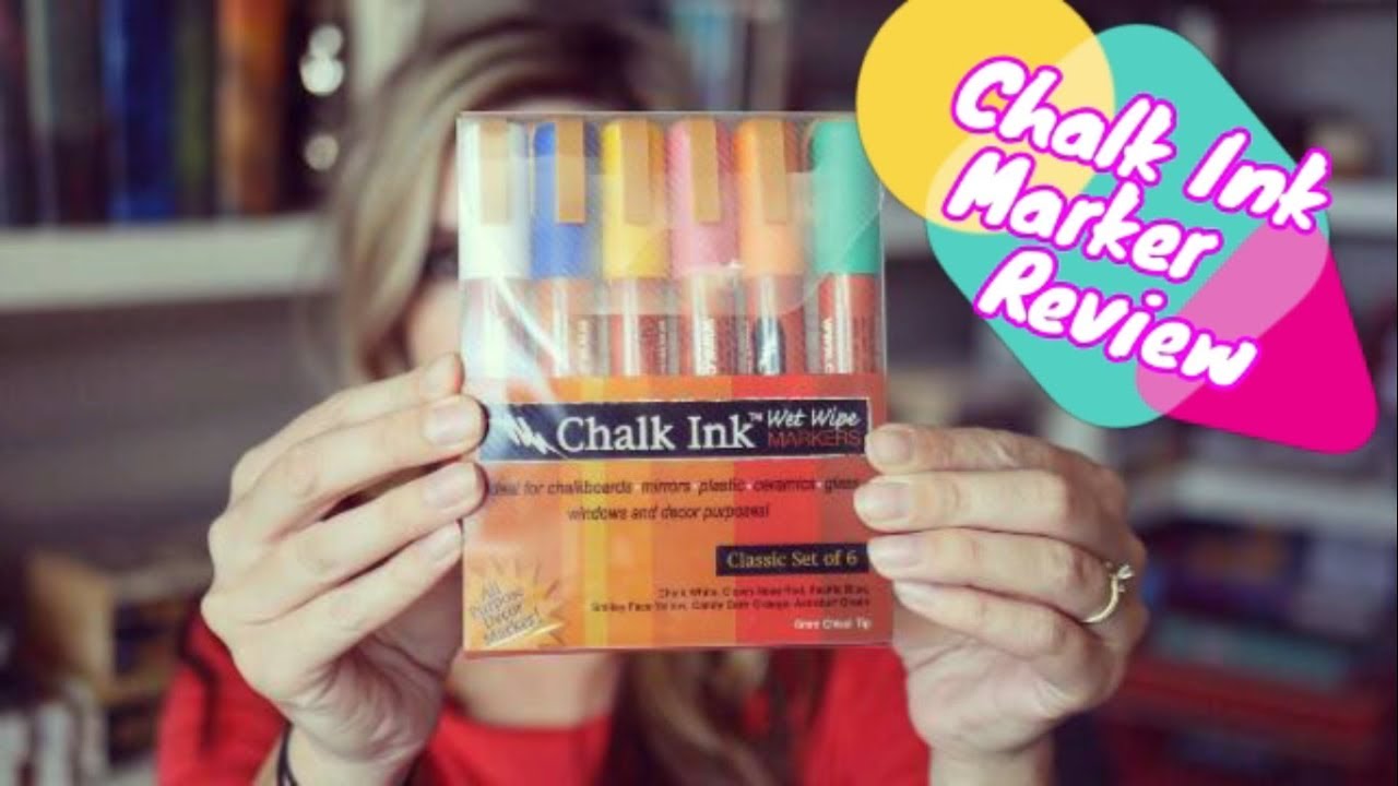 Chalk Ink Markers Review and Tutorial for BEGINNERS