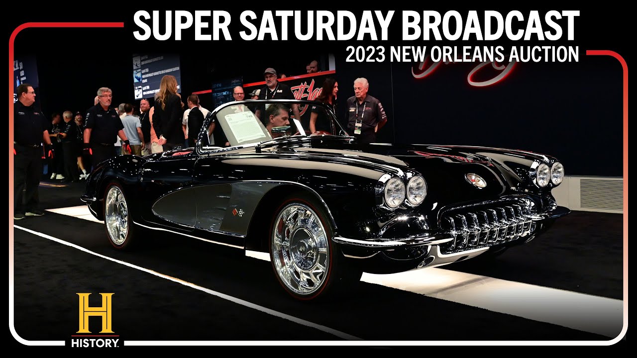 2023 NEW ORLEANS SUPER SATURDAY BROADCAST - Saturday, Sept 30, 2023  - BARRETT-JACKSON NEW ORLEANS