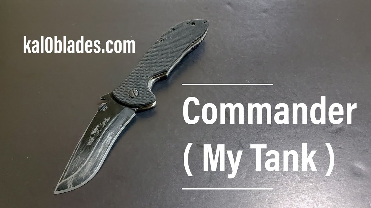 Emerson Knives Collection #103 - Commander - My Tank, Heavy User knife