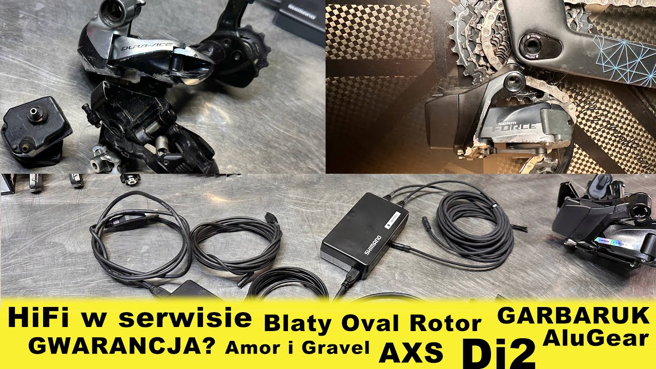 Pytania Q&A Listopad AXS Di2 blaty Oval Rotor Augear Garbaruk Amortyzator w gravelu jak z gwarancja