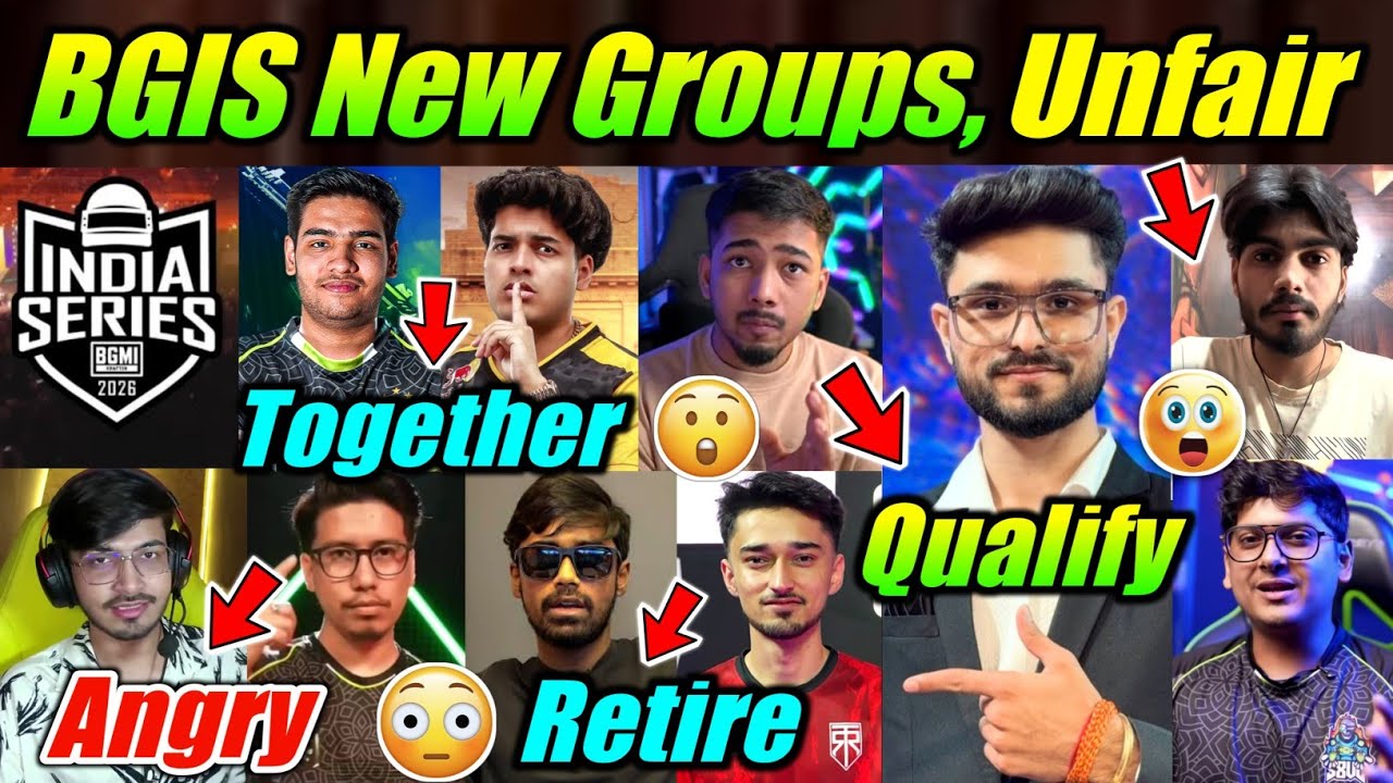 Unfair in BGIS 😢 Mortal, Jelly on Lolzz Qualify 😮 Admino, Ayogi Angry 😨 New Group, News 