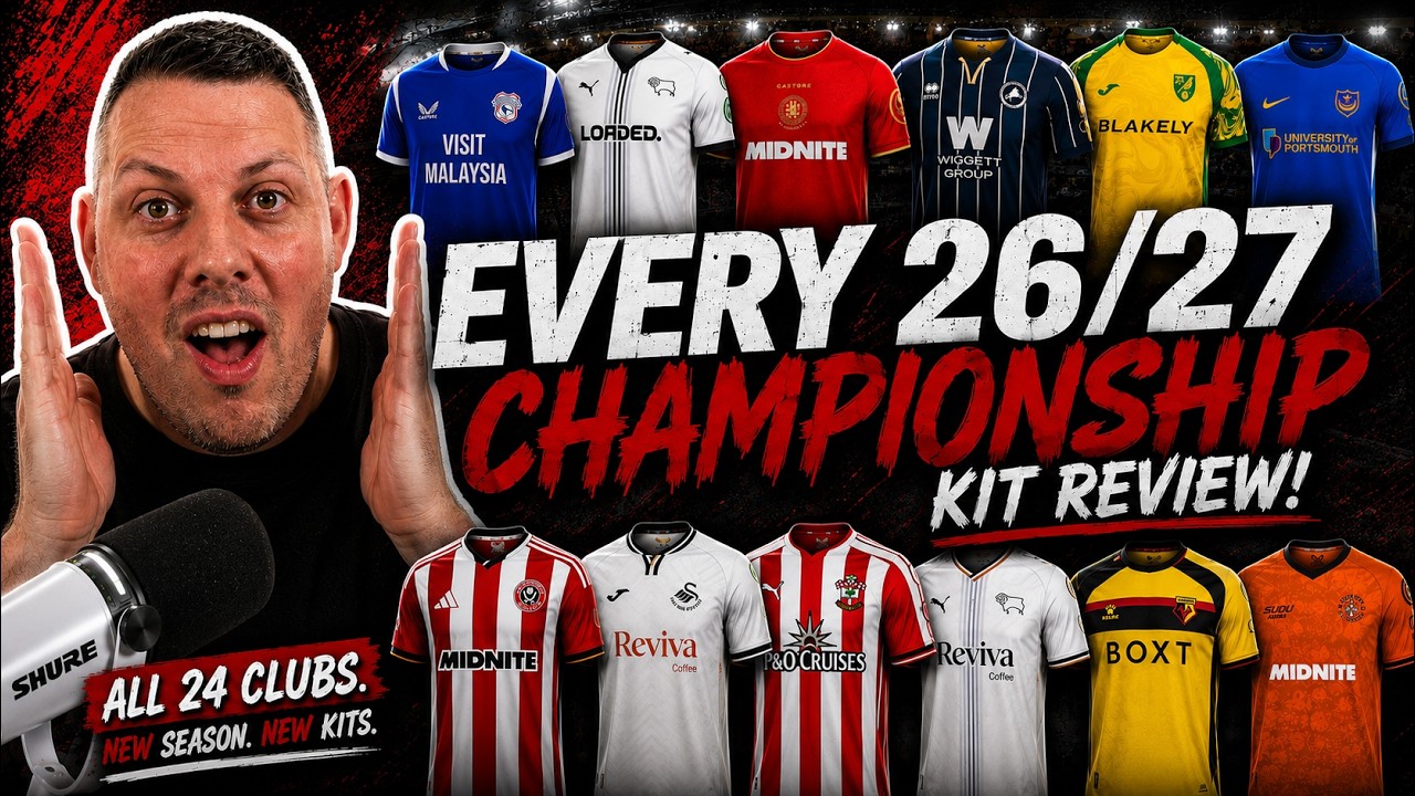 All EFL Championship 2026/27 Home Kit RANKED! 👕 | Best & Worst Kits