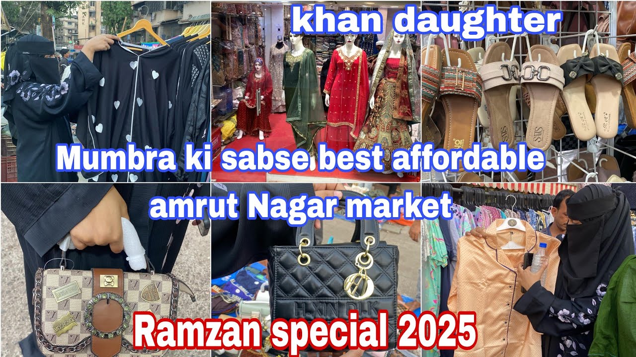 Mumbra ki sabse affordable best market! Ramzan&Eid collection 2025! starting only affordable price