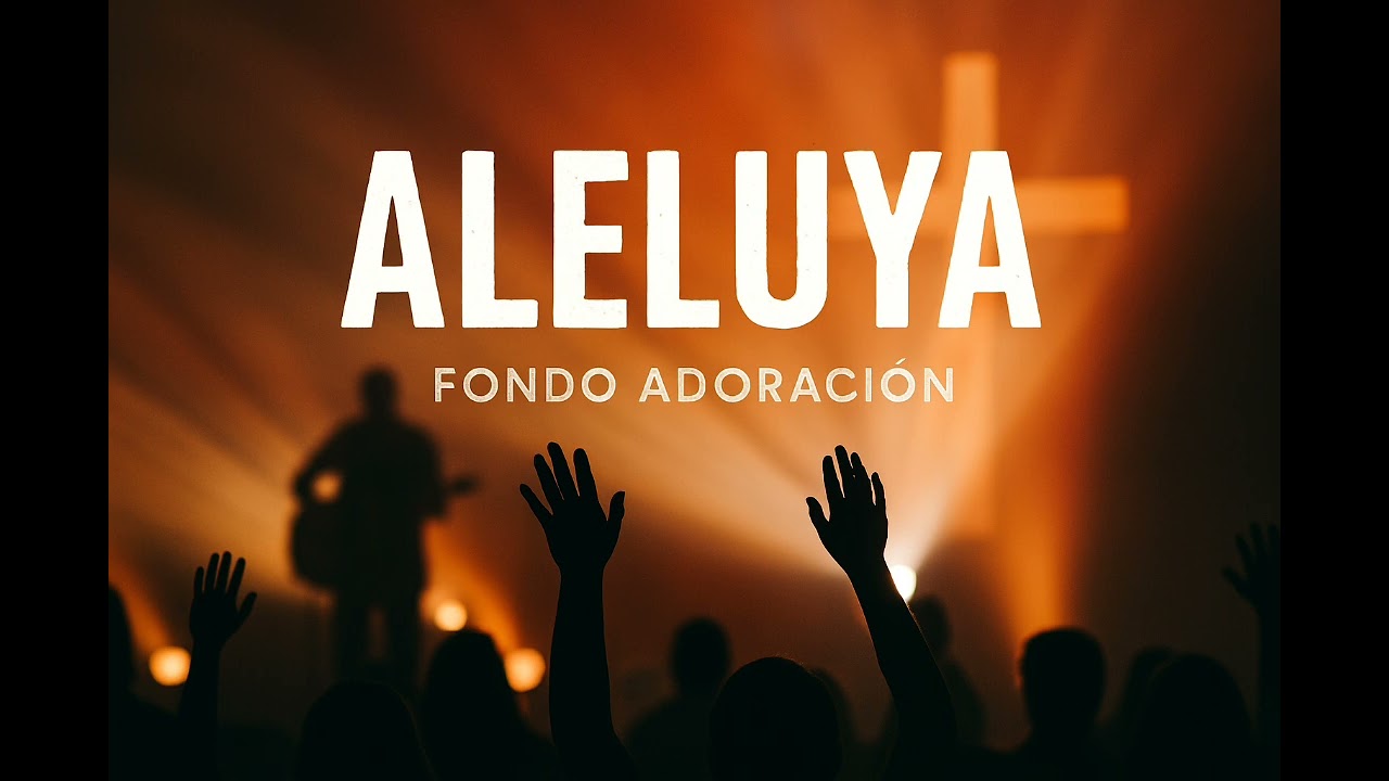 FONDO DE ADORACION ALELUYA ALELUYA ALELUYA