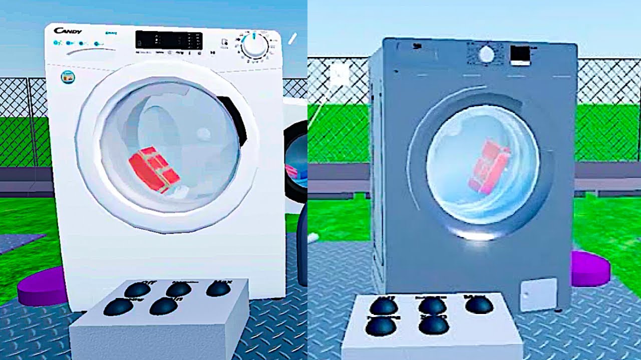 Beko vs. Bricks + Candy Washer Destruction😱Smart, Slim, Beko b300, AquaTech & HomeWhiz (Roblox)