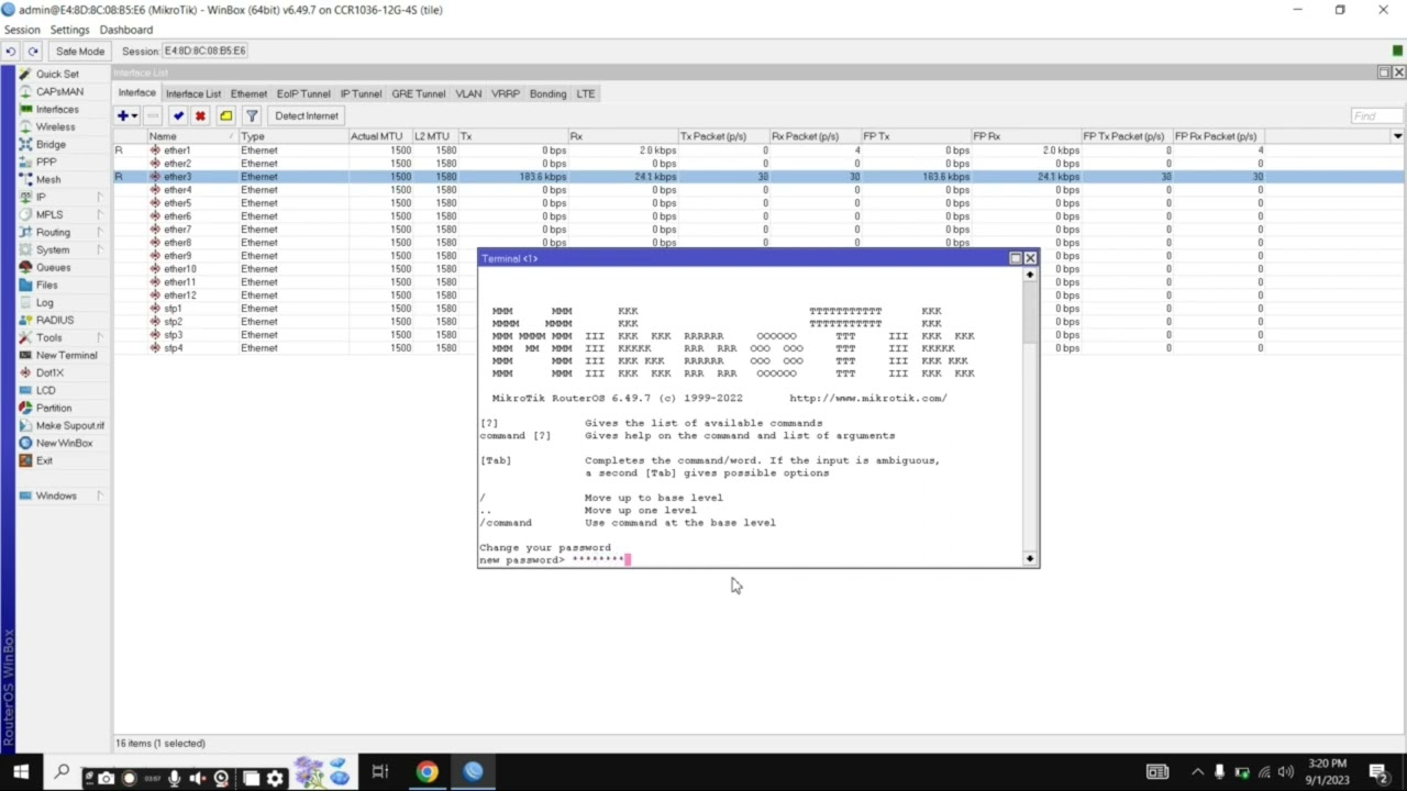 MikroTik Tanning 1 # MikroTik Router Basic Configuration Step by Step - Hindi