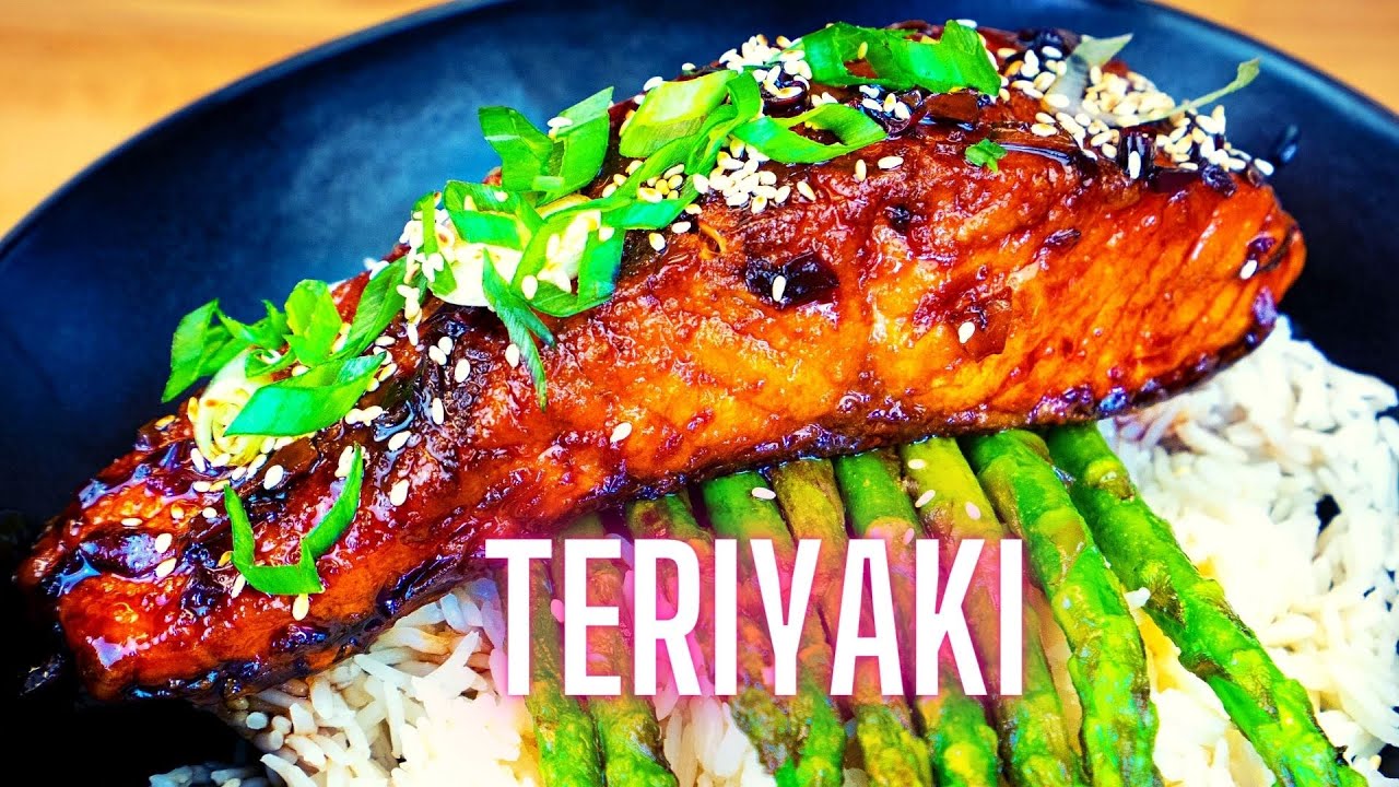 REZEPT: Teriyaki Lachs | Gebratener Lachs mit der besten Teriyaki Sauce | by Bernd Zehner