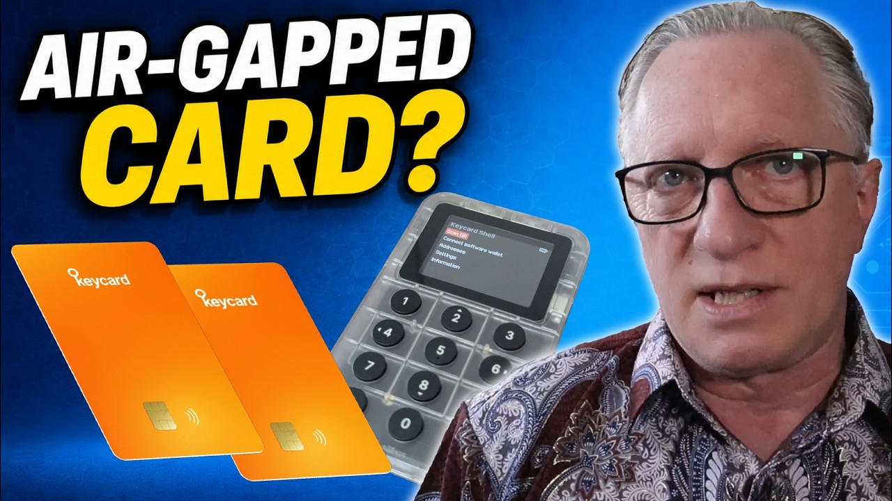 Полная настройка и обзор кошелька Keycard | Аппаратный Bitcoin-кошелек с воздушным зазором (Air-G...