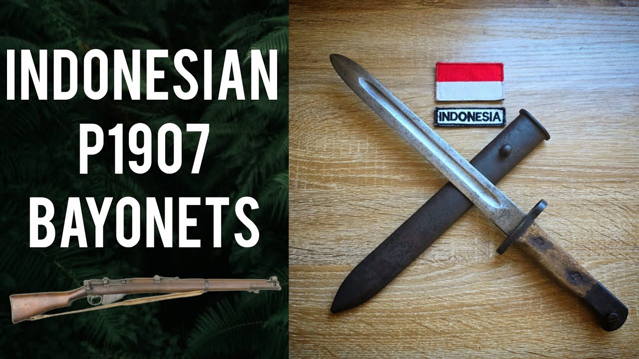 Индонезийские штыки SMLE