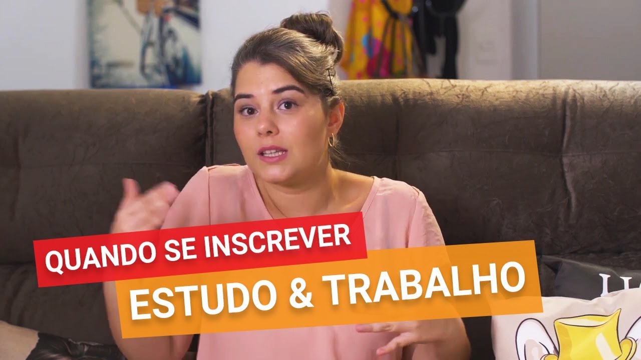 Interc&acirc;mbio de Estudo e Trabalho | Quando se inscrever?