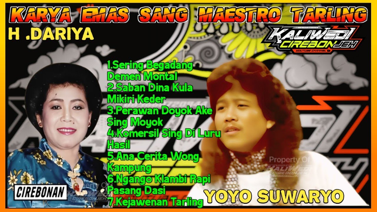 LAGU TARLING POPULER YOYO SUWARYO & H.DARIYAH Kumpulan Lagu Terbaik Dangdut Lawas Nostalgia Original