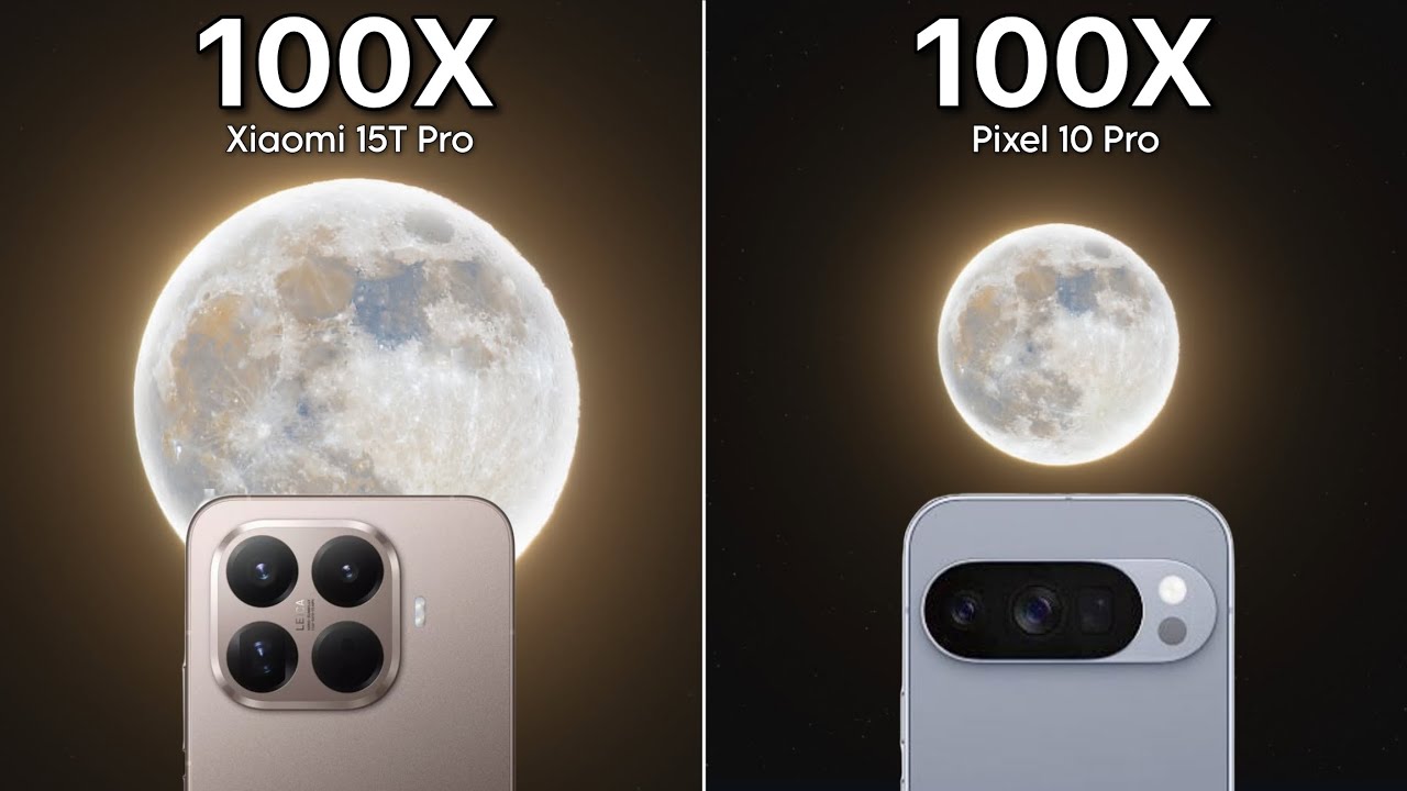 Сравнительный тест Live Zoom между Xiaomi 15T Pro и Google Pixel 10 Pro