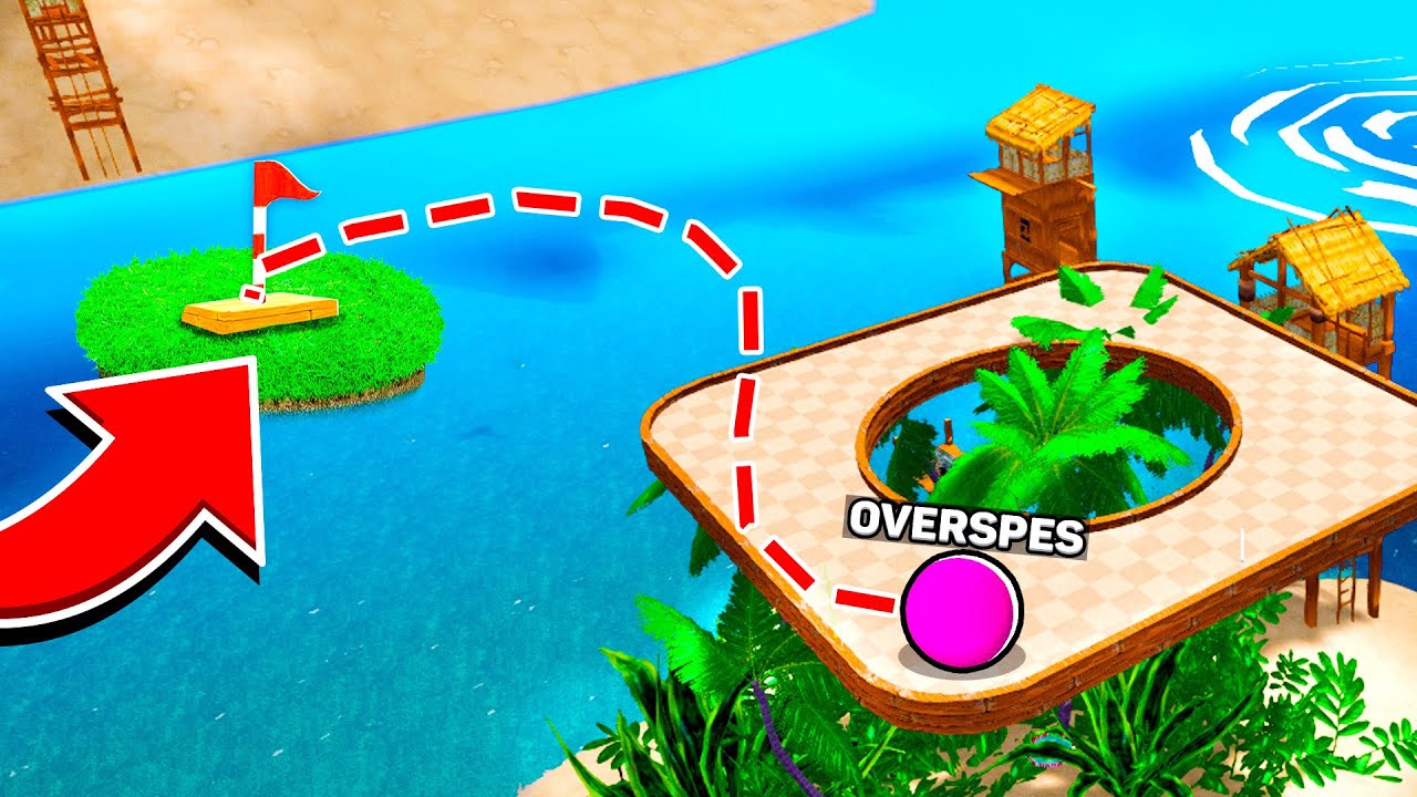 FURIOUS JUMPER vs OVERSPES font des COUPS IMPOSSIBLES dans GOLF IT !