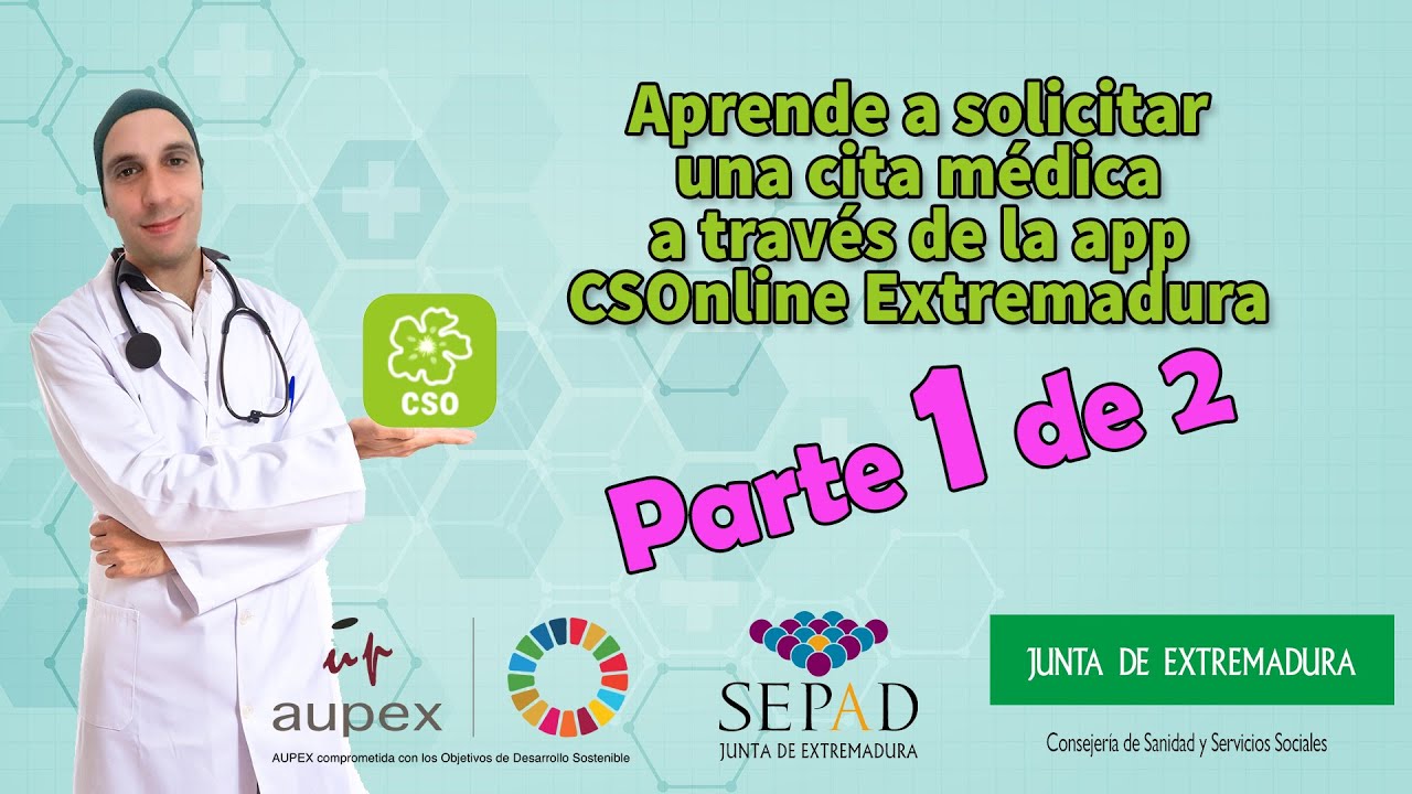Pedimos una cita médica a través de nuestro móvil. PARTE 1.