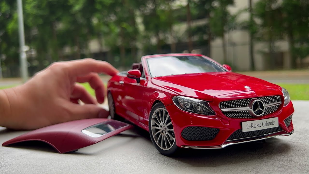 Mercedes-Benz C Class Cabriolet | 1/18 Diecast Car Model | Diecast Show