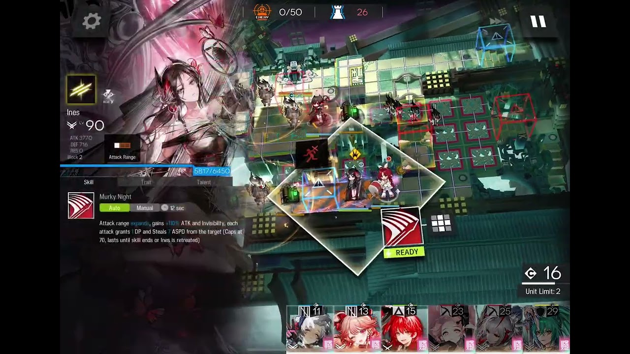Arknights IS6; GT10 Inferno Emergency Stage