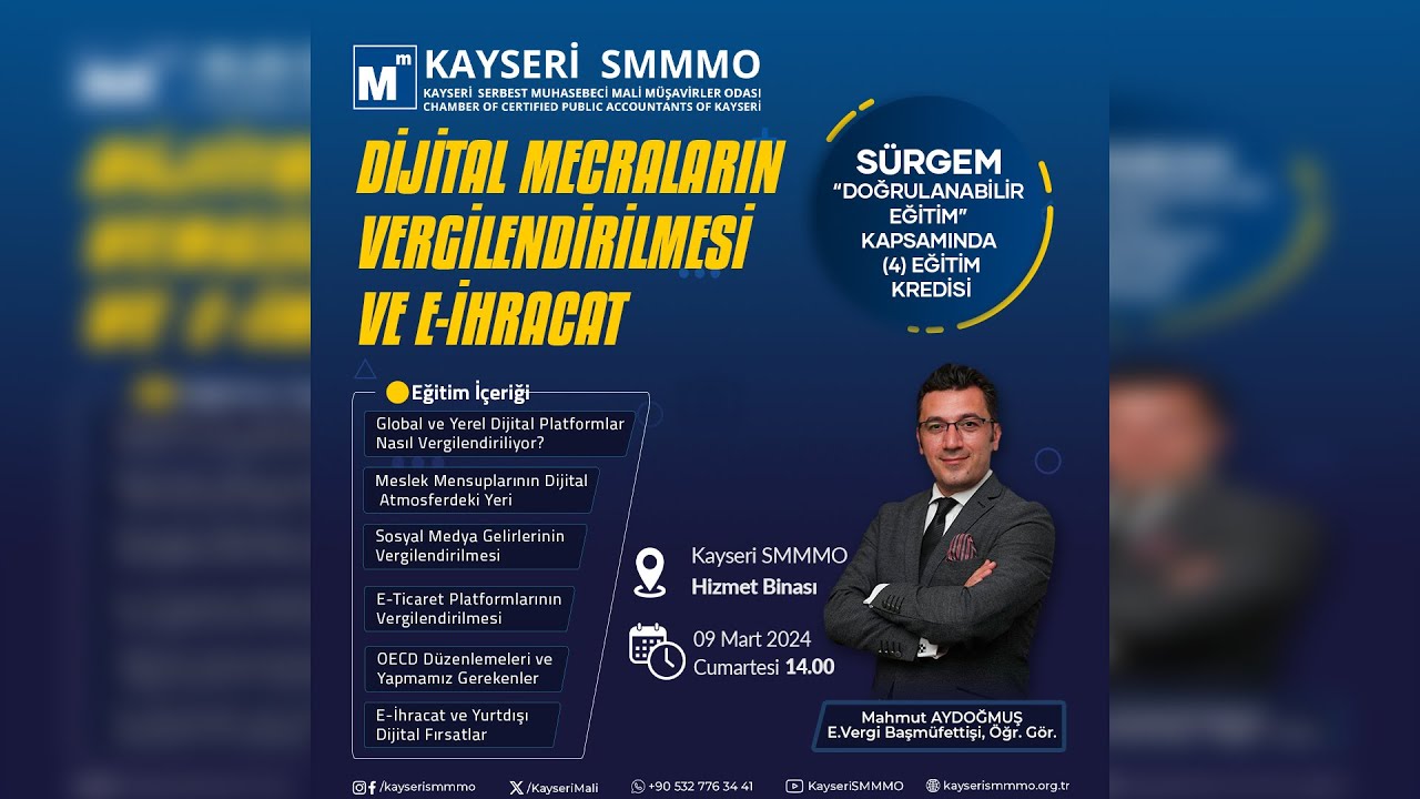 Dijital Mecraların Vergilendirilmesi ve E-Ticaret