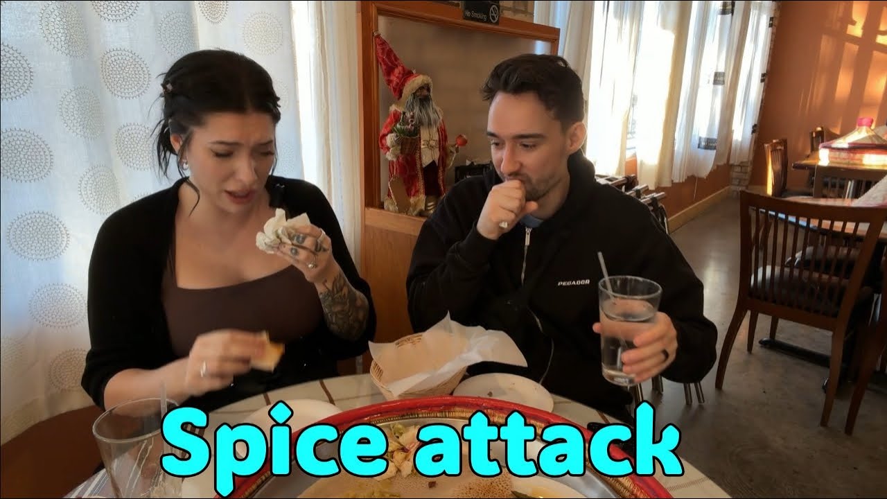 Julia regrets eating this spicy food