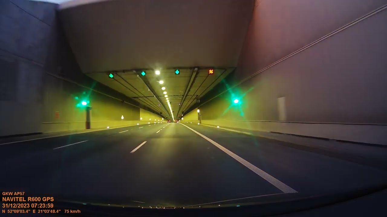 Тоннель Варшава 31.12.2023 рік / Tunel Warszawski 31.12.2023 rok