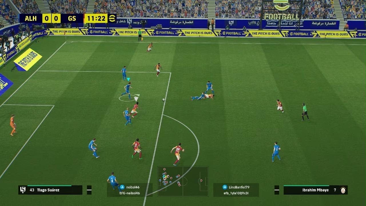 Nextgen girone E 12° giornata Al Hilal vs Galasataray 36° trasmissione