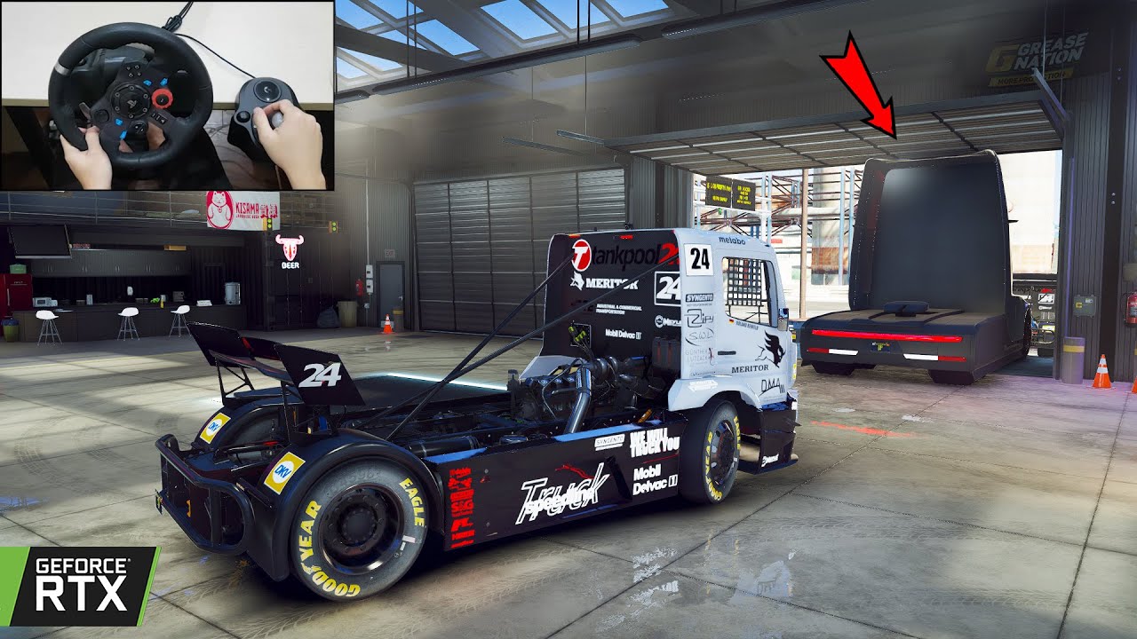 GTA 5 | Mercedes Racing Truck | Russian Millionaire CONVOY