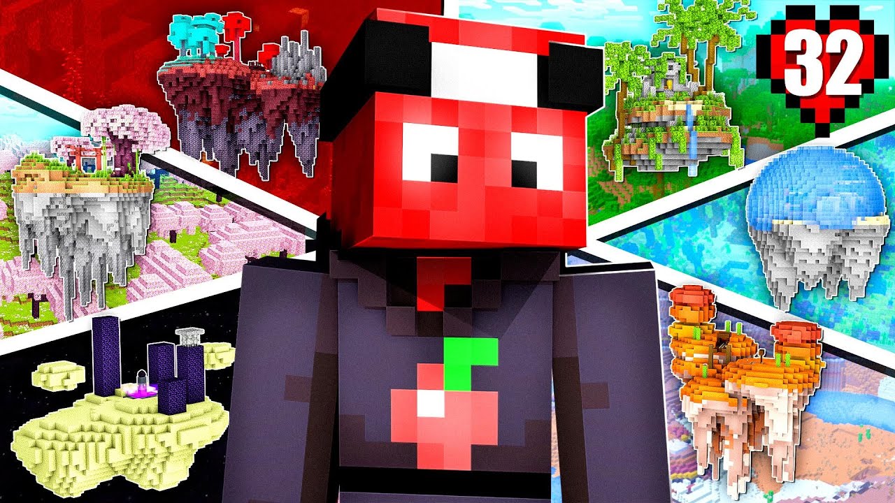 Przebudowałem KAŻDY biom w Minecraft Hardcore #32