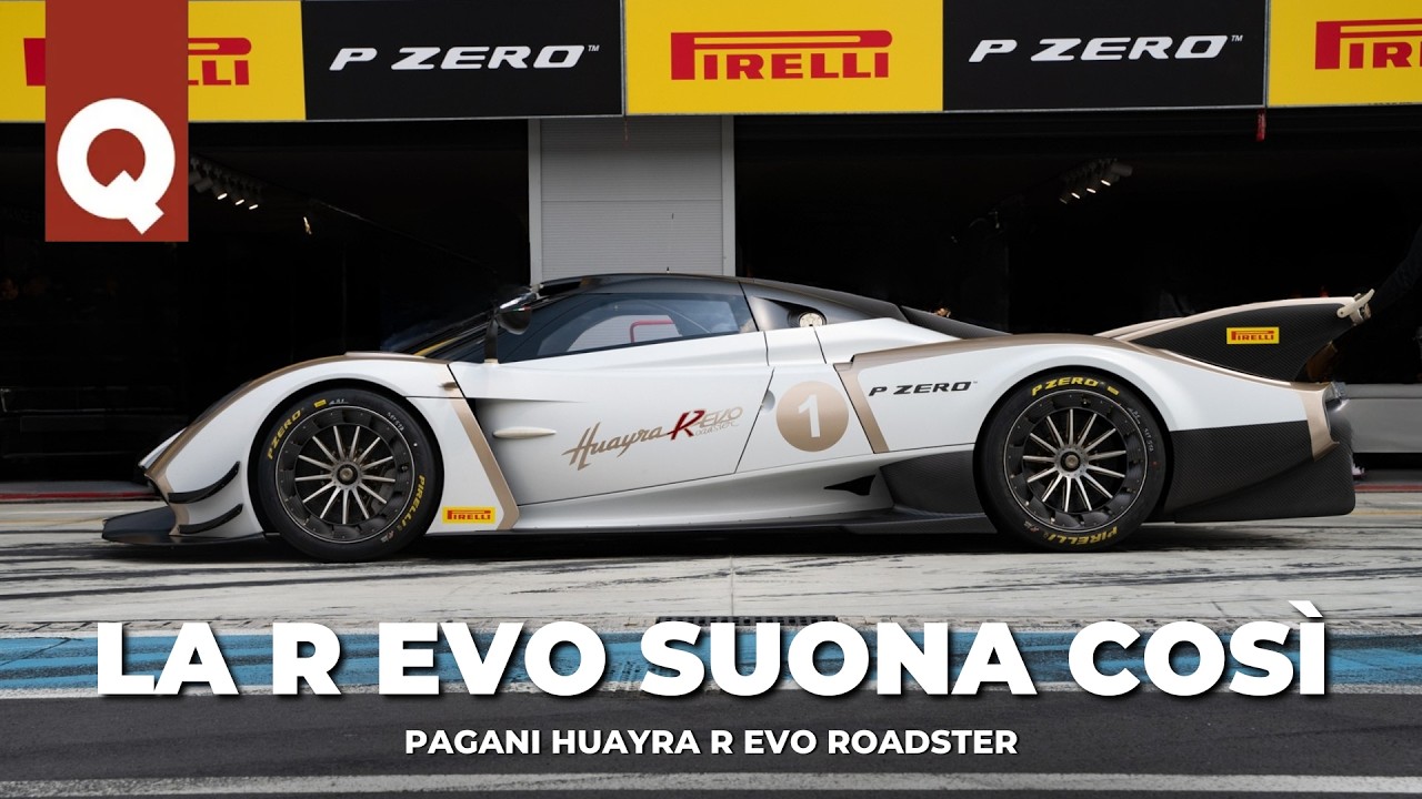 PAGANI HUAYRA R EVO ROADSTER | 900 cv, V12 ASPIRATO per la supercar da pista