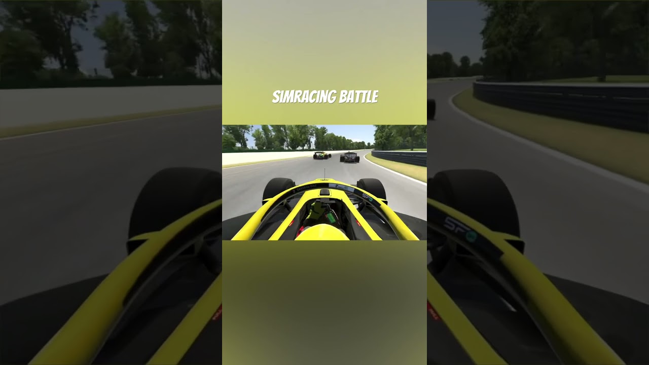 SimRacing Battle #automobile #simracin #simracing #motorsport #gaming Credit to @iRacingOfficial