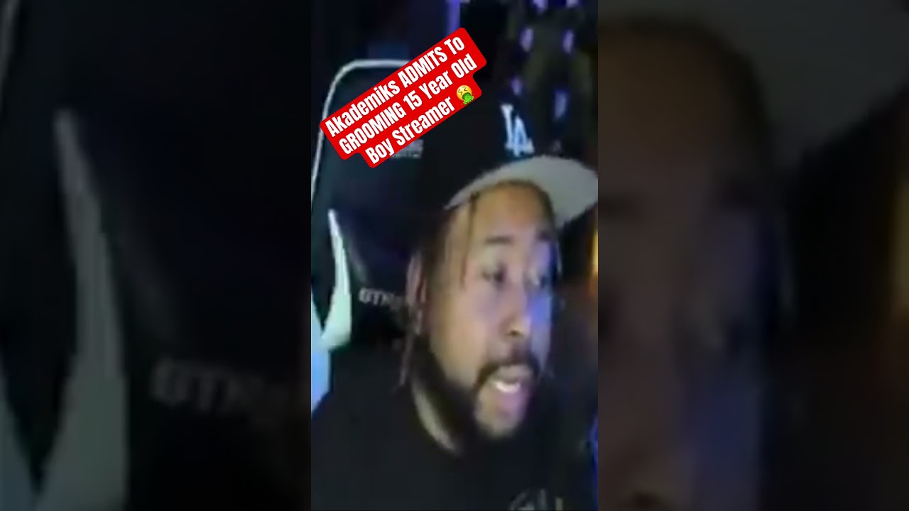 Akademiks ADMITS To GROOMING 15 Year Old Boy Streamer Under The Guise Of &ldquo;TROLLING&rdquo; 🤮 #NOTLIKEUS