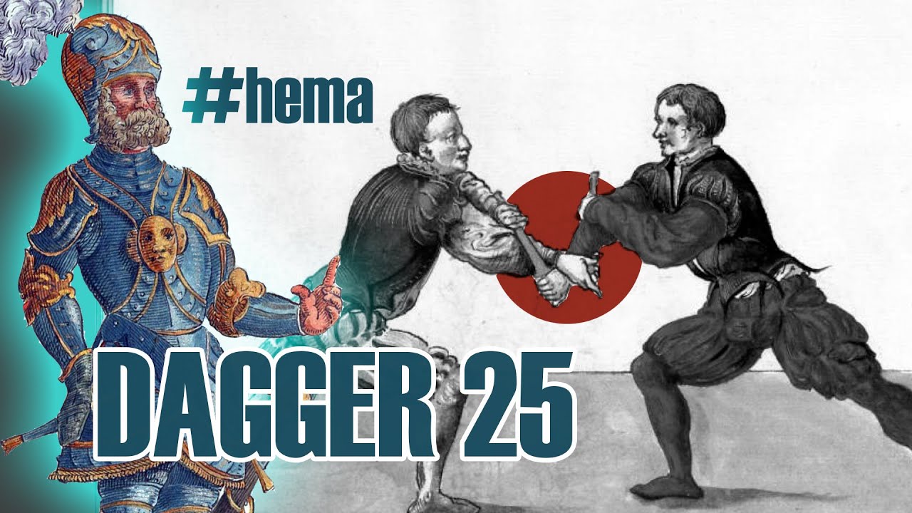 Paulus Hector Mair - Historical #Dagger fencing play No.25 - HEMA